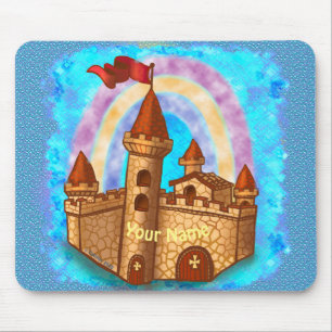 Regenbogen Schloss  Mousepad