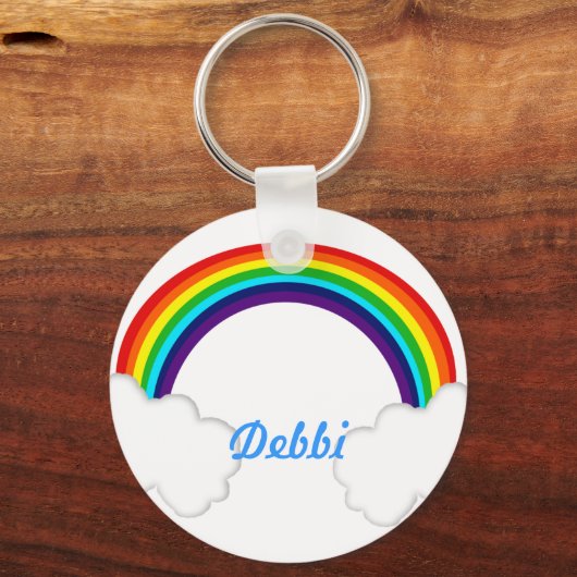 Regenbogen Schlüsselanhänger (Vorderseite)