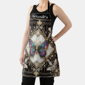 Regenbogen Schmetterling Art Deco Jugendstil Schür Schürze (InSitu)