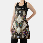 Regenbogen Schmetterling Art Deco Jugendstil Schür Schürze (InSitu)