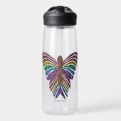 Regenbogen Schmetterling - CamelBak Wasserflasche Trinkflasche (Vorne)