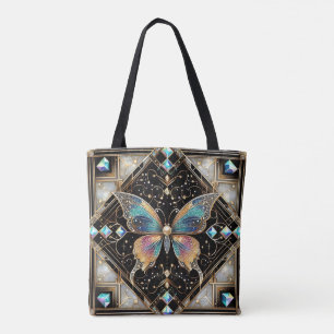 Regenbogen-Schmetterling-Diamanten-Luxus-Tasche Tasche
