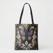 Regenbogen-Schmetterling-Diamanten-Luxus-Tasche Tasche (Vorderseite)