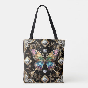 Regenbogen-Schmetterling-Diamanten-Luxus-Tasche Tasche