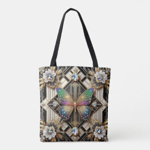 Regenbogen-Schmetterling-Diamanten Luxus-Tragetasc Tasche