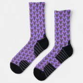 Regenbogen Schmetterling (hellblau) - Sport Socken (Links)