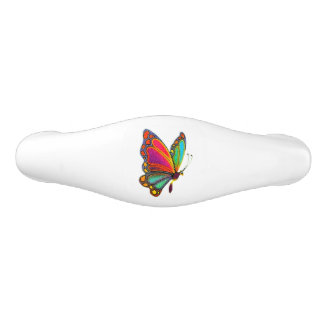 Regenbogen-Schmetterling Keramik Schubladengriff