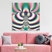 Regenbogen Schmetterling Leinwanddruck (Insitu (Wohnzimmer))