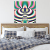 Regenbogen Schmetterling Leinwanddruck (Insitu (Schlafzimmer))
