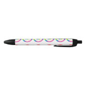 Regenbogen-Schmetterling-LGBTQ+-Pride-Button Kugelschreiber (Unterseite)