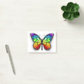 Regenbogen-Schmetterling Monarch Post-it Klebezettel (Büro)