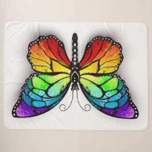 Regenbogen-Schmetterling Monarch Sherpadecke