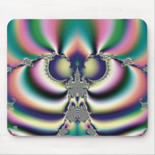 Regenbogen Schmetterling Mousepad
