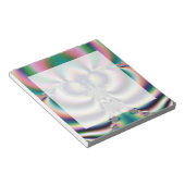 Regenbogen Schmetterling Notizblock (angewinkelt)