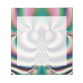 Regenbogen Schmetterling Notizblock (Vorderseite)