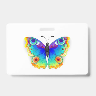 Regenbogen Schmetterling Pfauenauge Ausweis