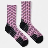 Regenbogen Schmetterling (rosa) - Sport Socken (Rechts)