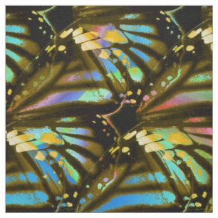 Regenbogen-Schmetterlings-Flügel Stoff