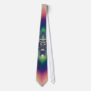 Regenbogen-Schmuck Krawatte