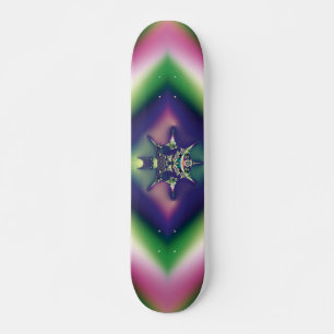 Regenbogen-Schmuck Skateboard