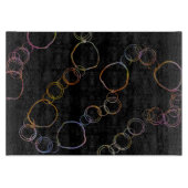 Regenbogen Schneidebrett (Vorderseite)