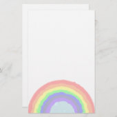 Regenbogen-Schreibpapier Briefpapier (Vorne/Hinten)