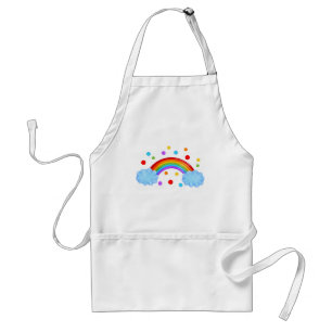 Regenbogen Schürze