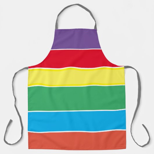 Regenbogen-Schürze Schürze (Vorderseite)