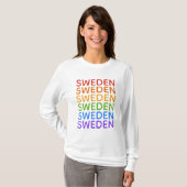 Regenbogen Schweden Shirts & Jacken (Vorne ganz)