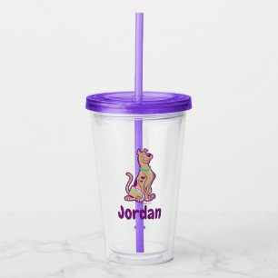 Regenbogen Scooby-Doo Acryltrinkbecher
