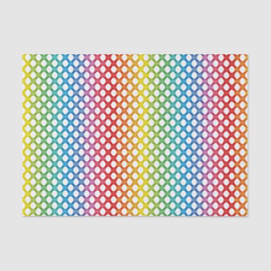 Regenbogen-Seidenpapier der UnterstützungsLGBT Seidenpapier (Vorderseite)