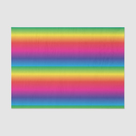Regenbogen-Seidenpapier Seidenpapier (Vorderseite)