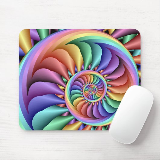 Regenbogen Sherbert Mousepad (Mit Mouse)