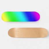 Regenbogen Skateboard (Horizontal)