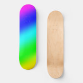 Regenbogen Skateboard (Vorderseite)