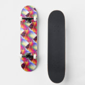 Regenbogen Skateboard (Vorderseite)