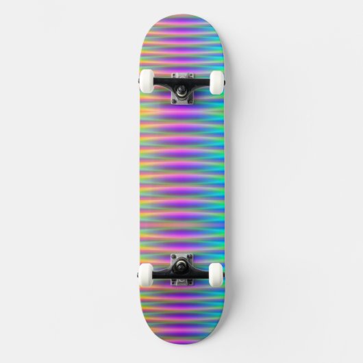 Regenbogen Skateboard (Vorderseite)