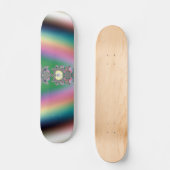 Regenbogen Skateboard (Vorderseite)