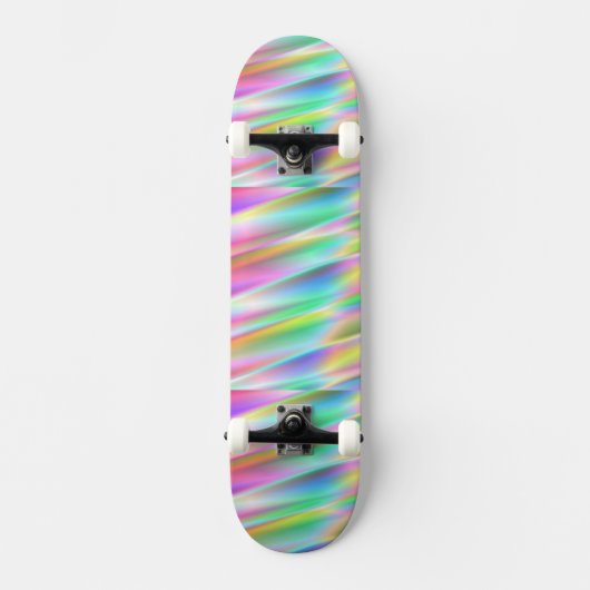 Regenbogen Skateboard (Vorderseite)