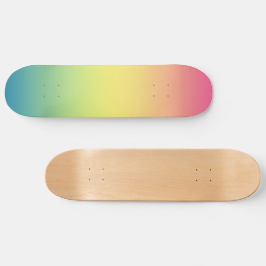 Regenbogen-Skateboard Skateboard (Horizontal)