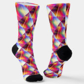 Regenbogen Socken (Gewinkelt)