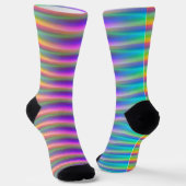 Regenbogen Socken (Gewinkelt)