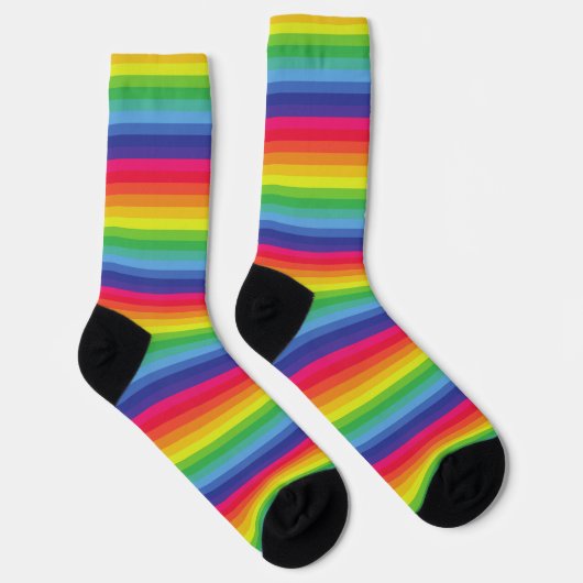 Regenbogen Socken (Rechts)