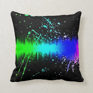 Regenbogen-solide Kissen