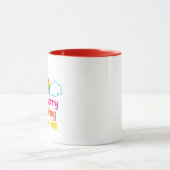 Regenbogen, Sonne, Cloud-Tasse Tasse (Zentrum)