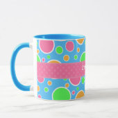 Regenbogen-Sorbett-Tupfen Tasse (Links)