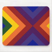 Regenbogen-Sparren Mousepad (Vorne)
