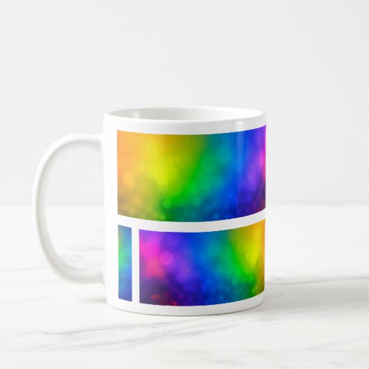 Regenbogen-Spektrum-Tasse Kaffeetasse (Links)