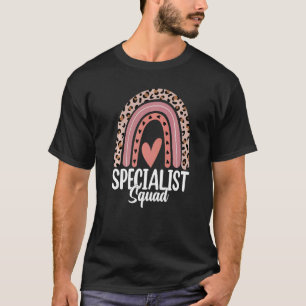 Regenbogen-Spezialitäten-Trupp-Musik-Tech-Gym-Lehr T-Shirt
