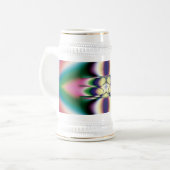 Regenbogen Spiegel Bierglas (Vorderseite Links)